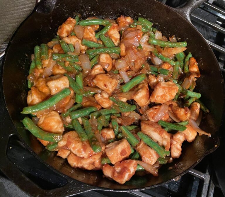 Homemade Delight: Panda Express-Inspired Chicken & Green Beans