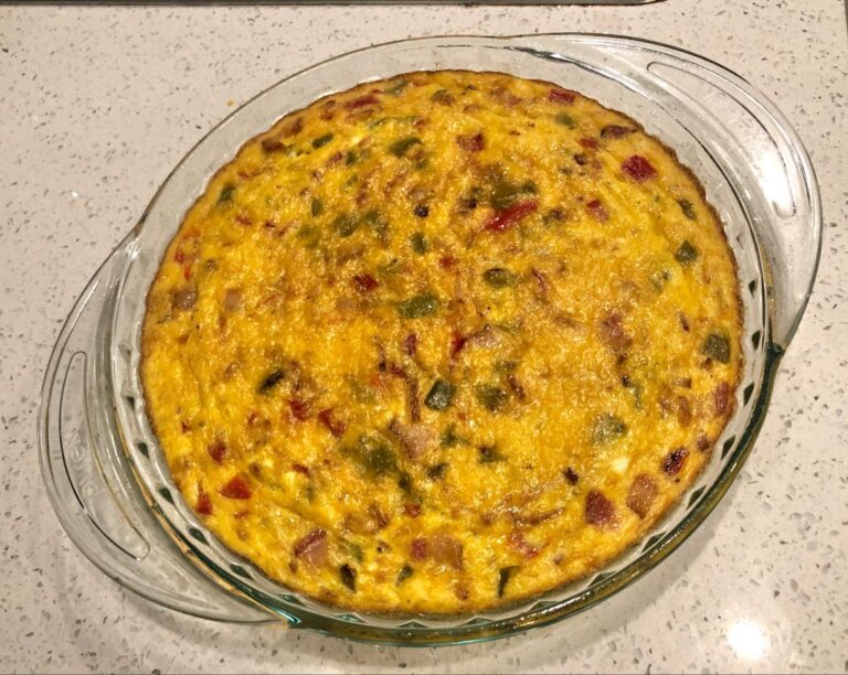 Nourishing Delight: Wholesome Egg Casserole (Egg Bake) for a Healthy Start!