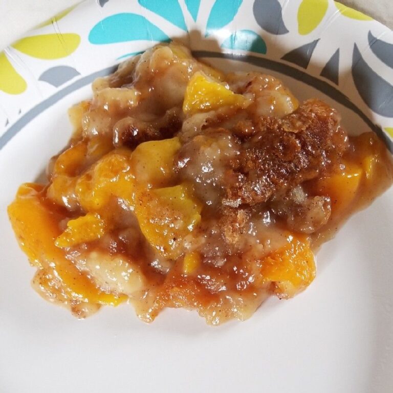 Irresistible Peach Cobbler