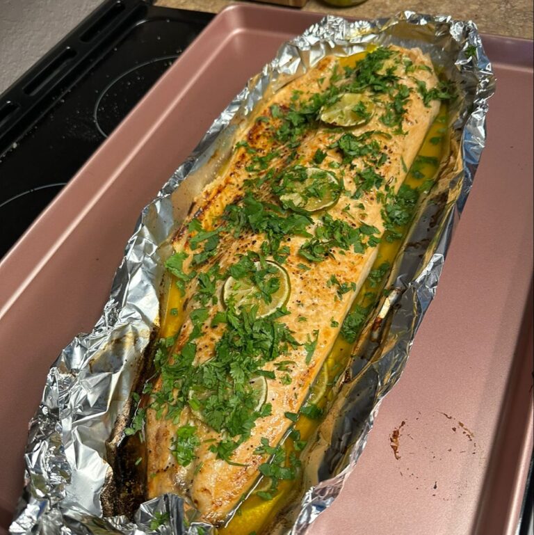 Honey Lime Cilantro Salmon Delight: A Flavor Explosion in Every Bite!