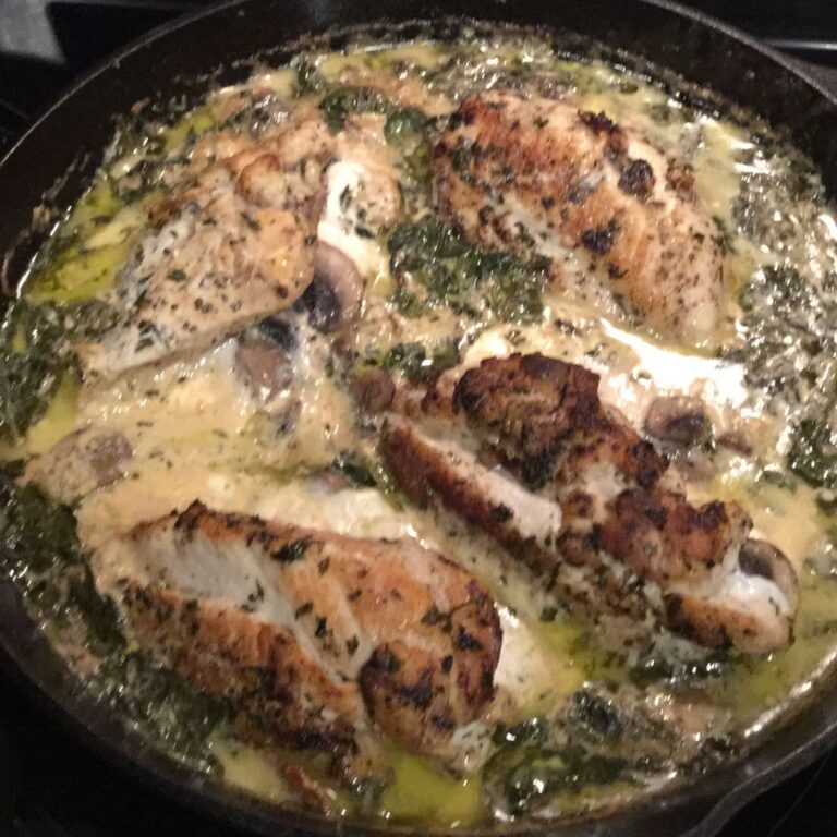 Garlic Butter Mushroom Stuffed Chicken: A Flavorful Feast