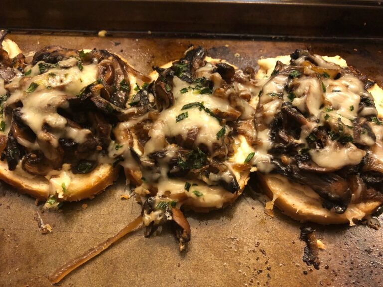 Savor the Flavor: Mushroom Ricotta Open-Faced Sandwich Delight!