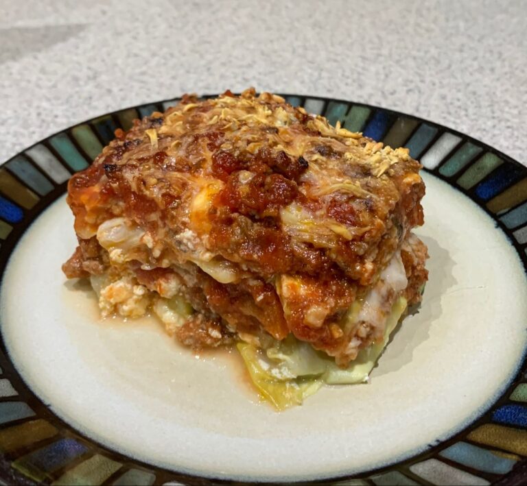 Irresistible Cabbage Lasagna: A Low-Carb Delight