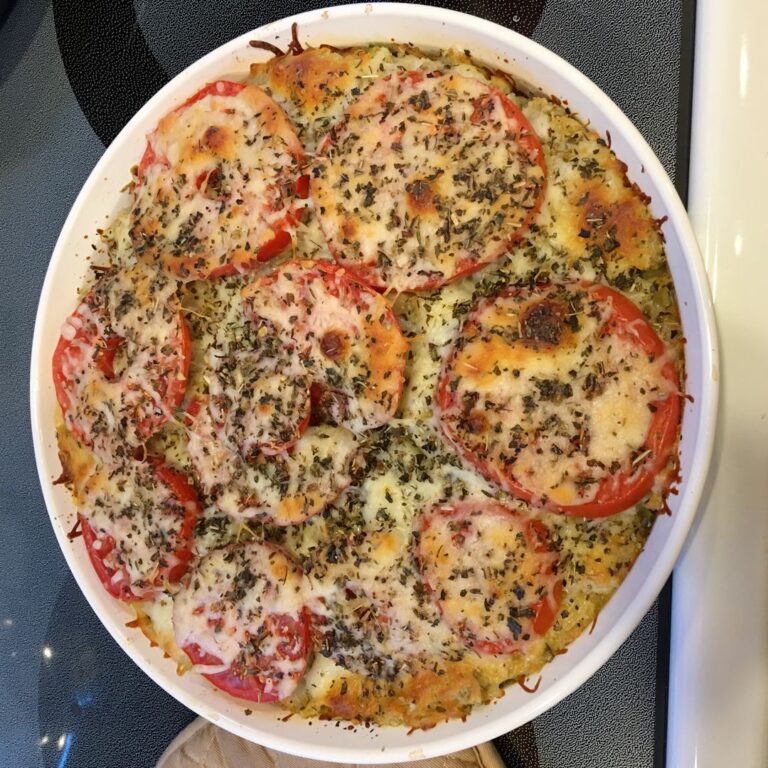 Eggplant Tomato Pie