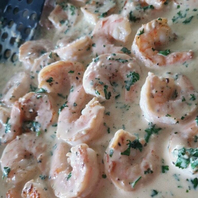 Creamy Garlic Shrimp