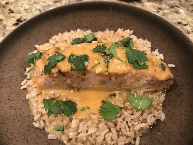 Mahi-Mahi with Thai Coconut Curry Sauce – A Flavorful Fusion of Freshness