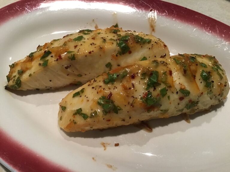 Orange Dijon Grilled Halibut