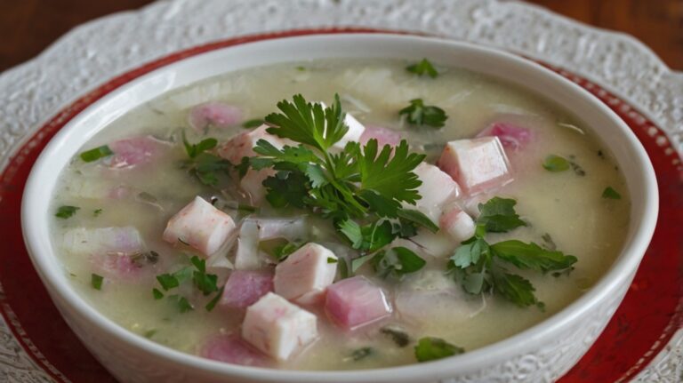 Refreshing Okroshka – A Traditional Russian Cold Soup to Cool You Down!