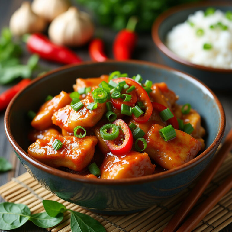 Vietnamese Caramel Ginger Chicken